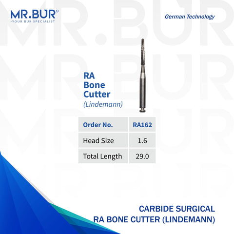 RA Carbide Surgical Bone Cutter Lindemann Bur