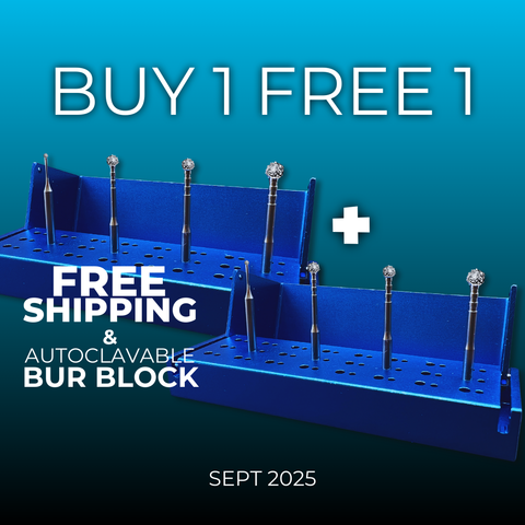 Mr. Bur degranulation burs are essential for precisely removing unnecessary soft tissue remnants attached to bone, addressing issues like inflammation, pyogenic granuloma, and excessive granulation, as well as correcting uneven or convex bone surfaces.