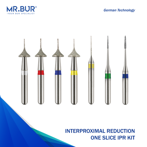 One Slice IPR Kit: Interproximal Reduction Bur for aligner and invisalign. (23 pieces)