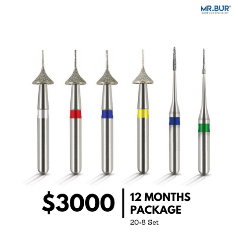 IPR Bur: Interproximal Reduction Bur for aligner and invisalign. 20+8 Set