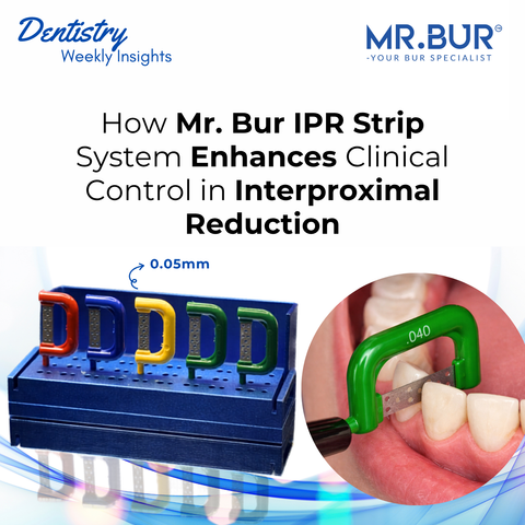 How Mr. Bur IPR Strip System Enhances Clinical Control in Interproximal Reduction
