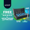 Mr. Bur crown cutter kit ensures fast crown removal in a minute with precision and durability