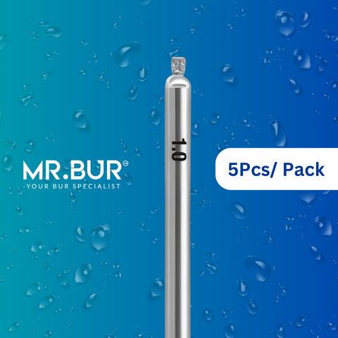 Mr. Bur Depth Marker Prep Marking Diamond Bur FG used for creating precise depth grooves in veneer and crown preparation to control tooth reduction.