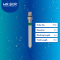 Mr. Bur Depth Marker Taper Rounded Edge Diamond Bur FG, PR1D, used for depth marking and smooth internal margin design in ceramic and adhesive restorations.