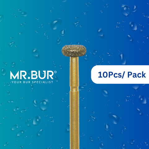 The #1 Best Gold Donut Diamond Bur FG, Mr Bur offers the best online dental burs and is a Better Choice than Meisinger, Mani, Shofu, Eagle Dental, Trihawk, Suitable for Dental Cases.