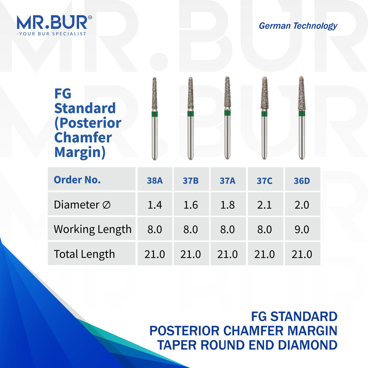 Mr Bur Taper Round End Coarse Chamfer Bur FG In United States Mr Bur mr-bur-taper-round-end-coarse-chamfer-bur-fg-in-united-states-mr-bur