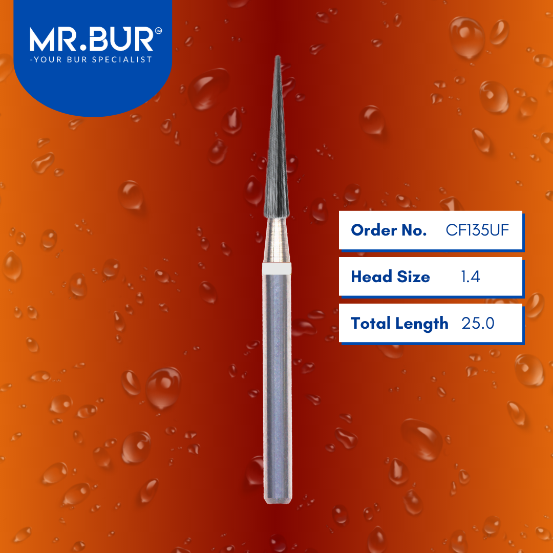 Pointed Cone Finishing Carbide Dental Bur FG | MR. BUR – Mr Bur
