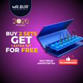 Mr. Bur Gingivectomy Bur Kit, with 10 stainless steel burs, is ideal for fine-tuning soft tissue, subgingival caries treatment, and using heat to cauterize gums and control bleeding during gingivectomy.
