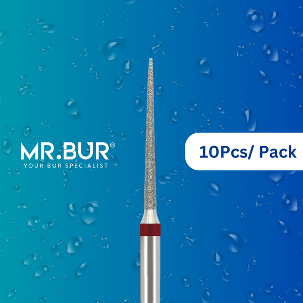 10-Pack Diamond Dental Burs – FG Shank, Interproximal & Gross Reduction, Super Fine To Coarse 10 thumbnail image