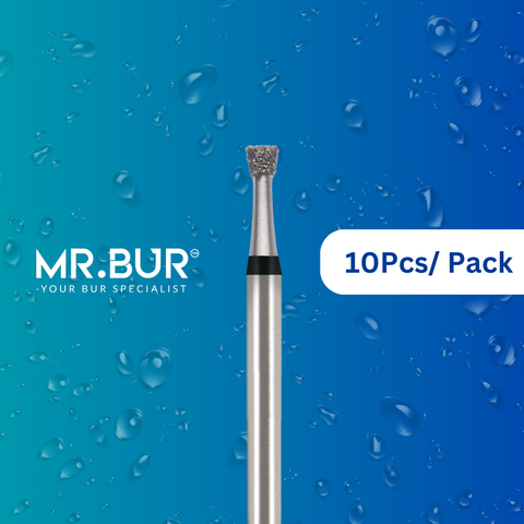 This is the FG Standard Cool Twister Line Inverted Cone Super Coarse Diamond Bur sold by Mr. Bur the best international supplier of dental burs.