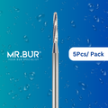 Mr. Bur MOS Oral Surgical Lindemann Carbide Bur HP166 provides precise bone cutting and sectioning for oral surgery, ensuring optimal control and efficiency.