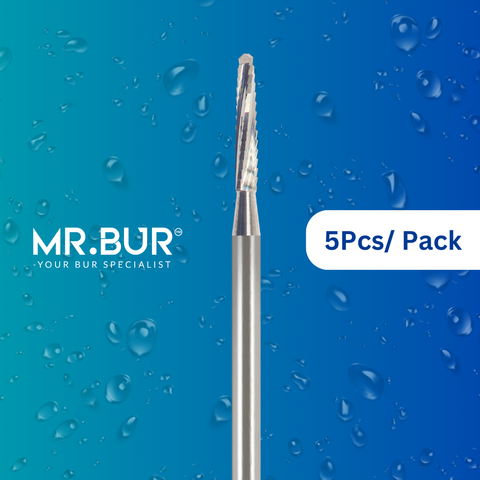 Mr. Bur MOS Oral Surgical Lindemann Carbide Bur HP166 provides precise bone cutting and sectioning for oral surgery, ensuring optimal control and efficiency.