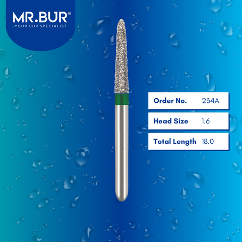 Mini Taper Torpedo Coarse Diamond Bur FG