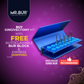 Mr. Bur Gingivectomy Bur Kit, with 10 stainless steel burs, is ideal for fine-tuning soft tissue, subgingival caries treatment, and using heat to cauterize gums and control bleeding during gingivectomy.