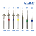 This image shows Interproximal Reduction dental bur (IPR) for aligner and invisalign that is sold by mr bur worldwide.