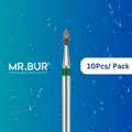 This is the Occlusal Surface Reduction Peach Coarse FG Diamond Bur sold by Mr Bur the best international dental bur supplier.