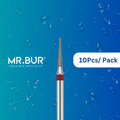 This is the Fine Grit Pre-Polishing Pointed Cone FG Diamond Bur sold by Mr. Bur the best international supplier of diamond burs.