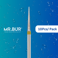 The #1 Best Super Fine Finishing Pointed Cone Diamond Bur FG. Mr Bur offers the best online dental burs and is a Better Choice than Meisinger, Mani, Shofu, Eagle Dental, Trihawk, Suitable for Dental Cases.
