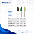 All Purpose Denture Polishers are designed to provide controlled polishing across different denture surfaces