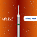 Mr. Bur RA Carbide Long Neck Round Bur ensures precise, efficient access for deep cavity preparations and endodontic procedures, enhancing accuracy and control.
