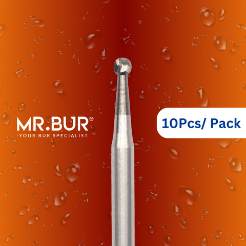 Mr. Bur FG Carbide RA Round Carbide Bur 22mm ensures precise, efficient cutting for cavity preparation and surgical procedures, enhancing accuracy and control.