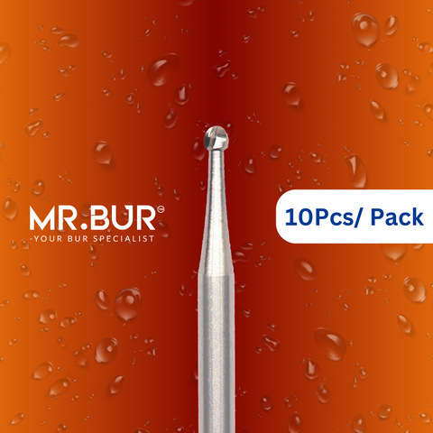 Mr. Bur FG Carbide RA Round Carbide Bur 26mm ensures precise, efficient cutting for cavity preparation and surgical procedures, enhancing accuracy and control.