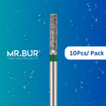 This is the Cylinder Flat End Coarse FG diamond bur sold by Mr Bur the best international diamond dental bur supplier.