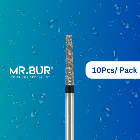 This is the Cool Twister Line Super Coarse Taper Flat End FG Diamond Bur sold by Mr. Bur the best international supplier of dental burs.