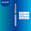 Mr. Bur 878 taper torpedo diamond bur 62C are tools used in multiple dental procedures. ISO 806 314 298 534 016 FG, Their taper torpedo heads are ideal for cavity preparation, trimming and lingual buccal reduction