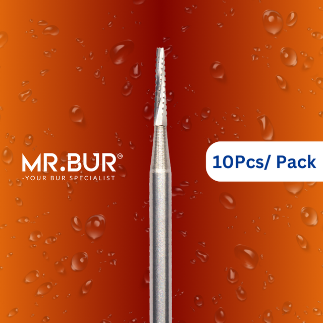 Taper Flat End Tungsten Carbide Dental Bur FG | MR. BUR – Mr Bur