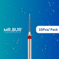 This is the Fine Grit Pre-Polishing Torpedo FG Diamond Bur sold by Mr. Bur the best diamond bur supplier.