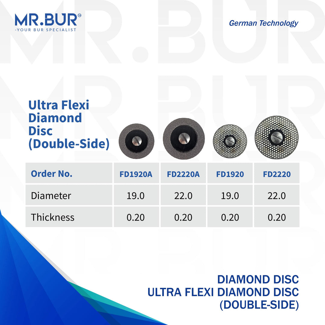 The Best Ultra Flexi Diamond Disc (Double Sided) | MR. BUR – Mr Bur