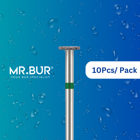 This is the Occlusal Surface Reduction Wheel Coarse FG Diamond Bur sold by Mr Bur the best international dental diamond bur supplier.