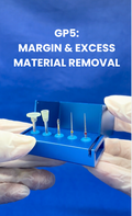Best material removal kit use for excess material remover from teeth after the prep.