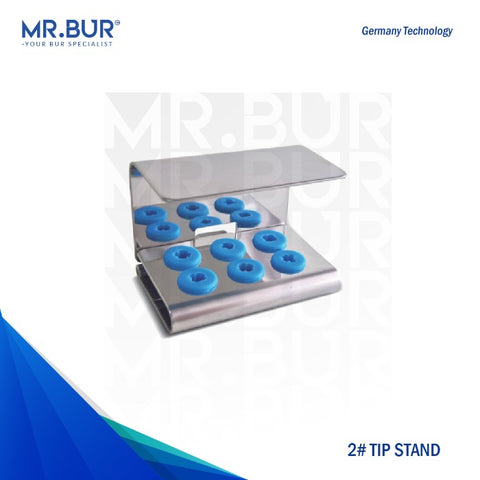 This is the Dental Scaler Tip Stand with 6 holes sold by mr Bur the best international Dental equipment supplier
