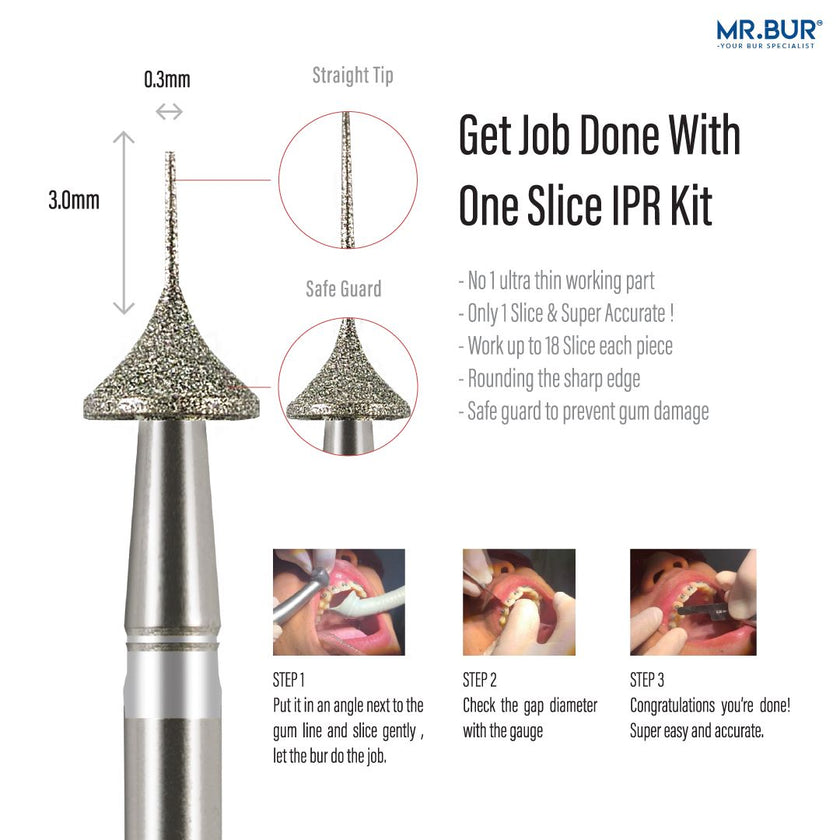 Ipr Invisalign System IPR Bur: Interproximal Reduction Bur for aligner and invisalign. 10+2 ...