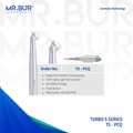 This is a head piece of the Turbo 5 Handpiece Series dental bur sold by mr Bur the best international dental bur supplier